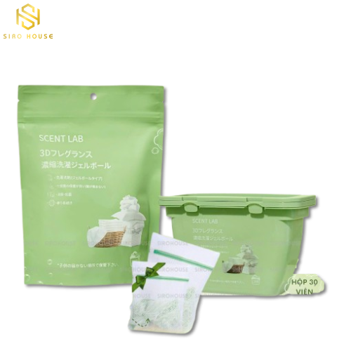 Viên giặt xả SCENT LAB 30 viên 