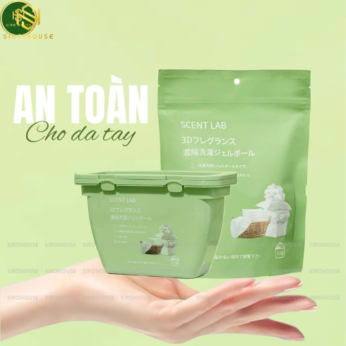 Viên giặt xả SCENT LAB 30 viên 
