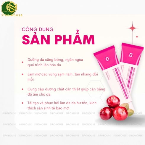 Kem dưỡng trị nám TOSOWOONG Arbutin 5.0 Whitening Cream 50mL 