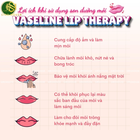 Sáp dưỡng môi VASELINE Lip Therapy  hộp thiếc 20g.