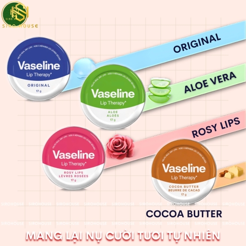 Sáp dưỡng môi VASELINE Lip Therapy  hộp thiếc 20g.