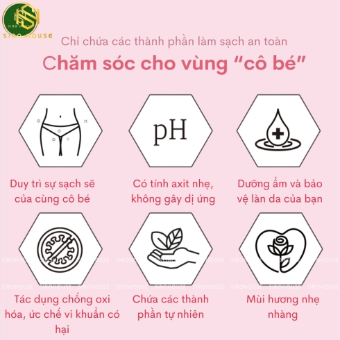 Dung dịch vệ sinh WHISIS PH Girl Feminine Wash 200mL