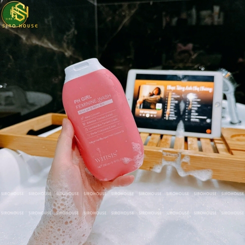 Dung dịch vệ sinh WHISIS PH Girl Feminine Wash 200mL