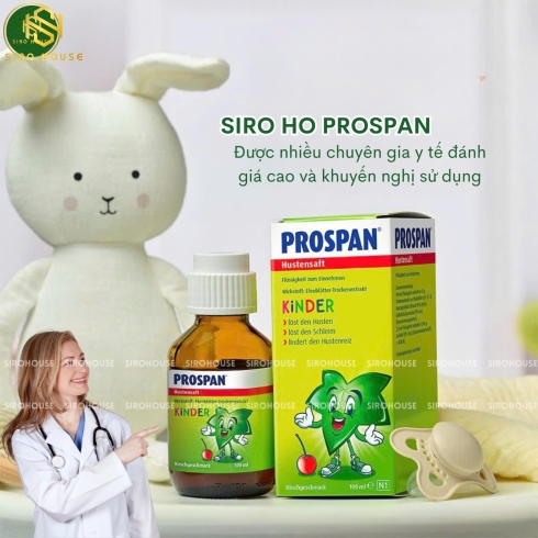  Siro trị ho PROSPAN 100mL - Đức