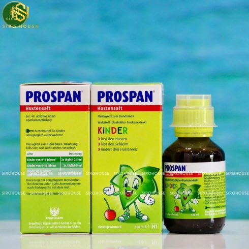  Siro trị ho PROSPAN 100mL - Đức