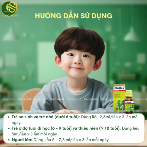  Siro trị ho PROSPAN 100mL - Đức