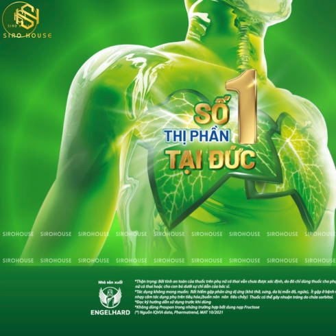  Siro trị ho PROSPAN 100mL - Đức
