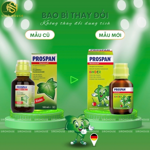  Siro trị ho PROSPAN 100mL - Đức