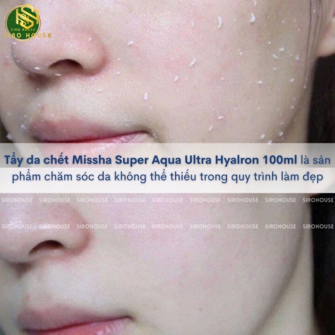 Gel tẩy da chết MISSHA Super Aqua Ultra Hyalron 100mL