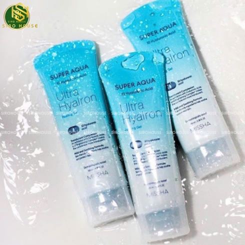 Gel tẩy da chết MISSHA Super Aqua Ultra Hyalron 100mL