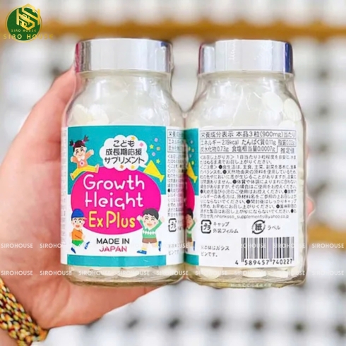 Viên uống tăng chiều cao Growth Height Ex Plus 90g