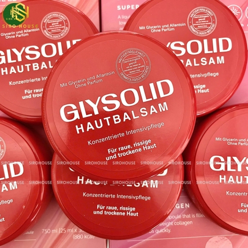 Kem nẻ GLYSOLID Hautbalsam chống da khô nứt nẻ 100mL