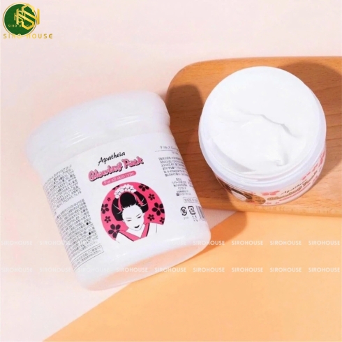 Kem ủ trắng cô gái APATHEIA Glowing Packu 500g 