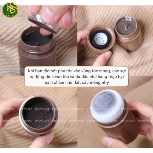 Phấn che hói THE FACE SHOP Quick Hair Puff 7g