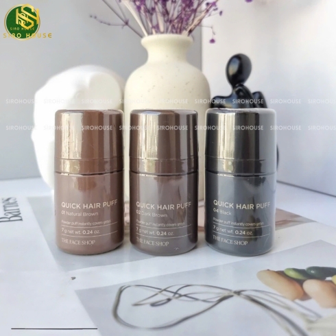 Phấn che hói THE FACE SHOP Quick Hair Puff 7g