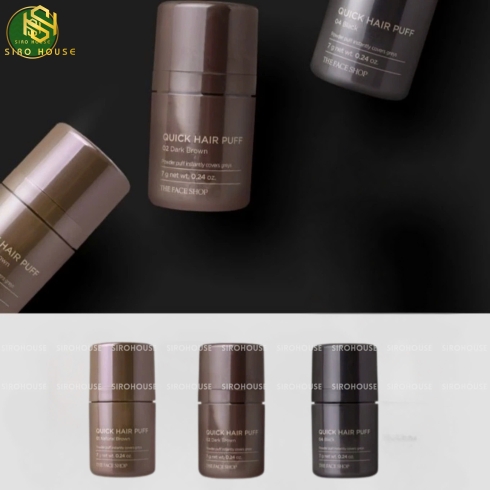 Phấn che hói THE FACE SHOP Quick Hair Puff 7g