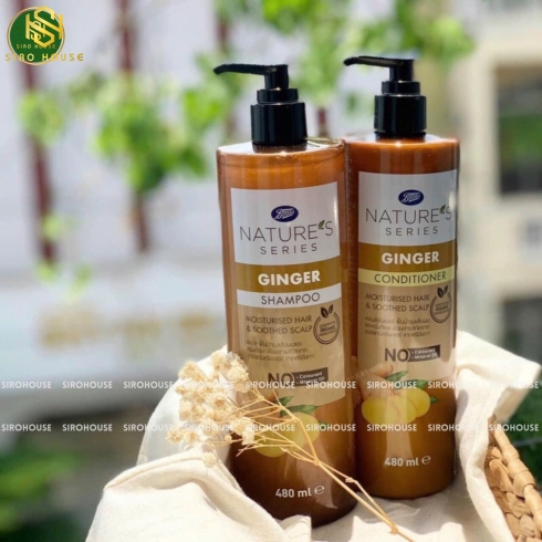 Bộ gội xả gừng BOOTS NATURE