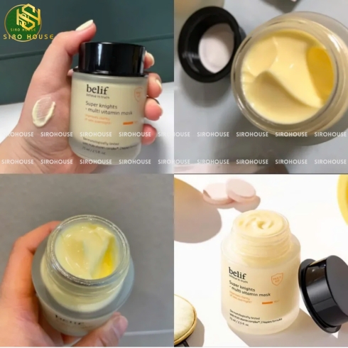  Mặt nạ ngủ BELIF Super Knights-Multi Vitamin Mask 75mL