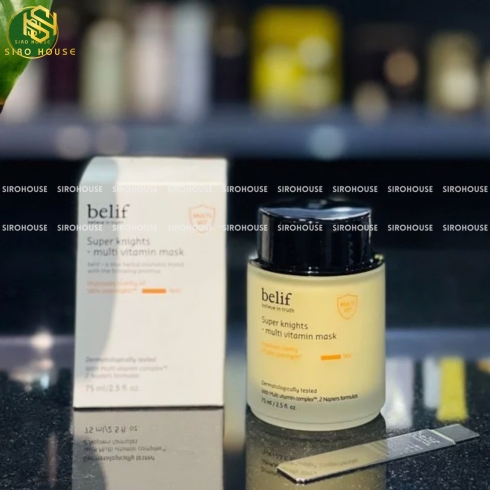  Mặt nạ ngủ BELIF Super Knights-Multi Vitamin Mask 75mL