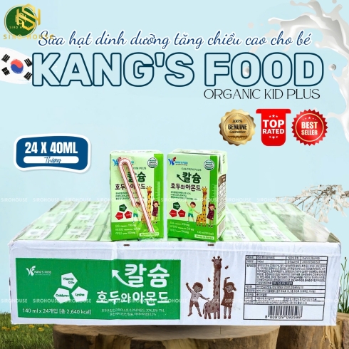 Sữa hạt dinh dưỡng tăng chiều cao cho bé KANG