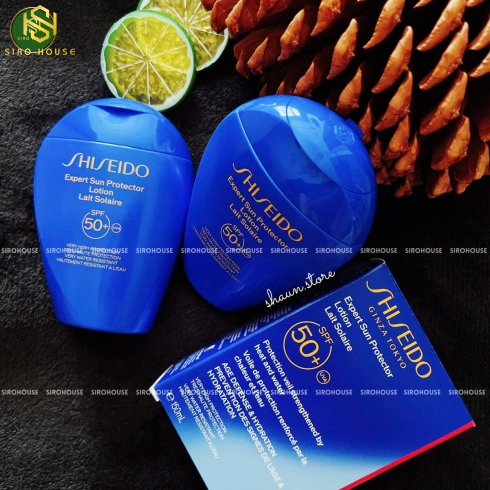 Kem chống nắng SHISEIDO Expert Sun Protector Lotion Lait Solaire SPF 50+ 150ml 