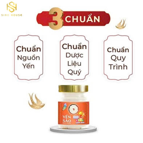 Nước yến sào NAM DƯỢC trẻ em Kids Thông Minh 4 hũ x 70mL