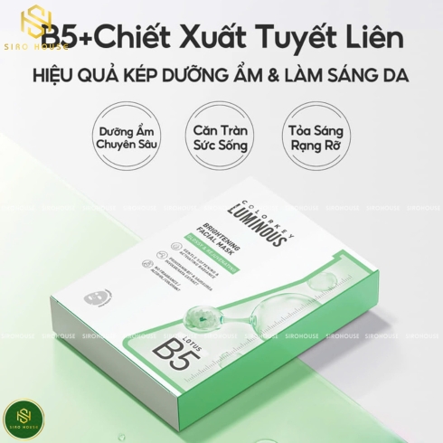 Mặt nạ COLORKEY Luminous Brigtening Facial Mask B5 25ml