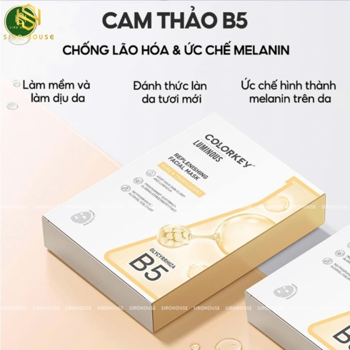 Mặt nạ COLORKEY Luminous Brigtening Facial Mask B5 25ml