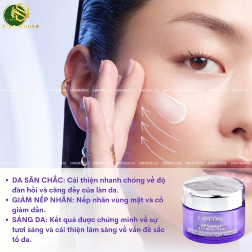 Kem dưỡng hỗ trợ nâng cơ, trẻ hoá da LANCOME Rénergie H.P.N Ultra Cream 15mL 