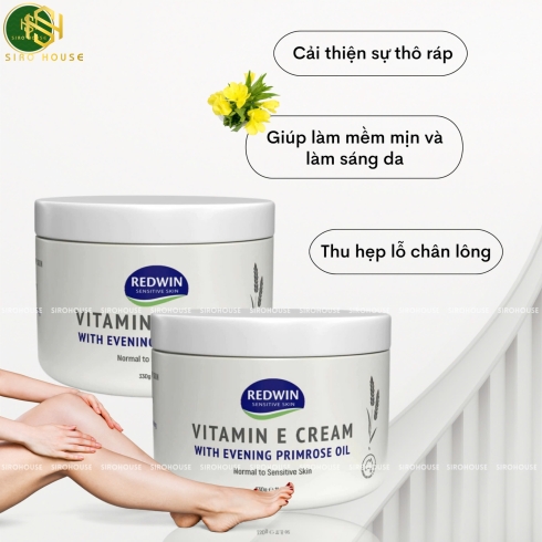 Kem dưỡng ẩm REDWIN Vitamin E Cream 300g 