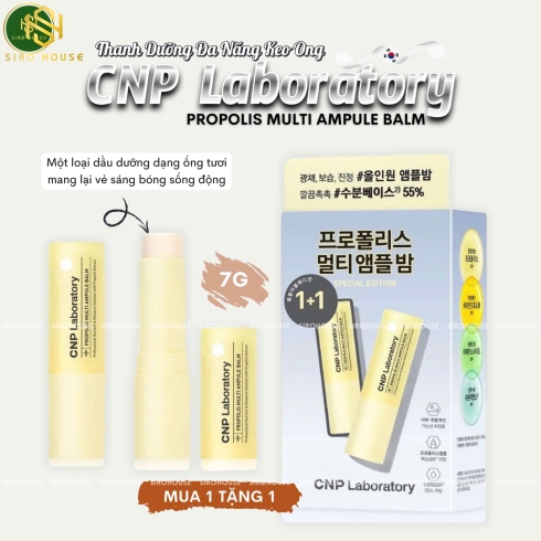 Dưỡng đa năng keo ong CNP Laboratory Propolis Multi Ampule Balm 7g