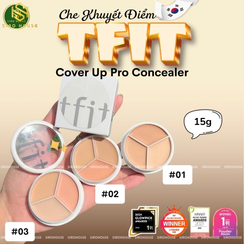 Che khuyết điểm TFIT Cover Up Pro Concealer 15g 