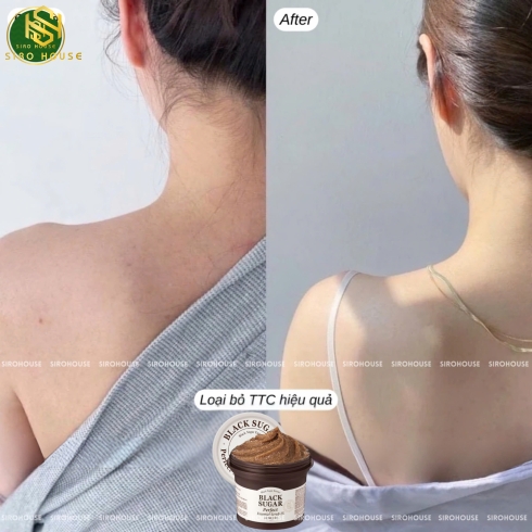 Tẩy tế bào chết đường đen SKINFOOD Black Sugar Perfect Essential Scrub 2X 210g