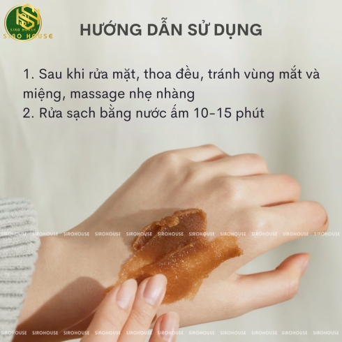 Tẩy tế bào chết đường đen SKINFOOD Black Sugar Perfect Essential Scrub 2X 210g
