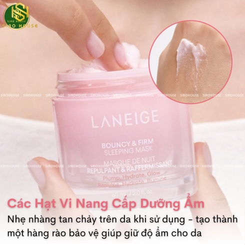 Mặt nạ ngủ LANEIGE Bouncy & Firm Sleeping Mask 10mL