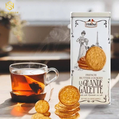 Bánh quy bơ St MICHEL La Grande Gallete 600g