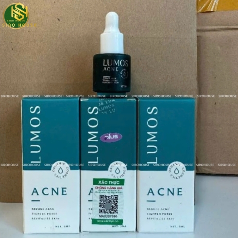 Serum trị mụn, mờ thâm LUMOS Acne 5mL