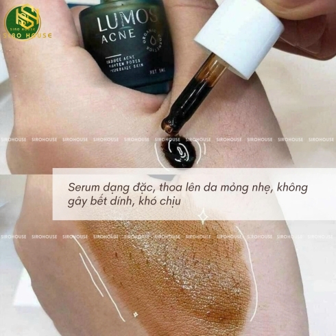 Serum trị mụn, mờ thâm LUMOS Acne 5mL