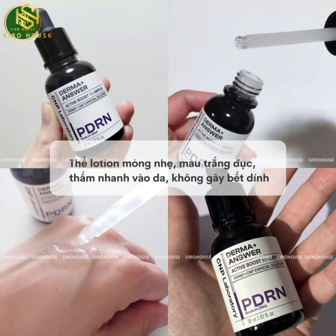 Tinh chất hỗ trợ tái sinh CNP Pdrn Derma Answer Active Boost Ampule 15mL