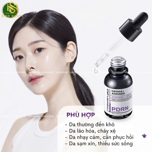 Tinh chất hỗ trợ tái sinh CNP Pdrn Derma Answer Active Boost Ampule 15mL