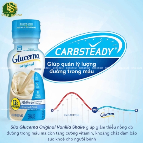 Sữa nước GLUCERNA Vanilla 