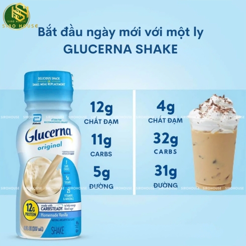 Sữa nước GLUCERNA Vanilla 