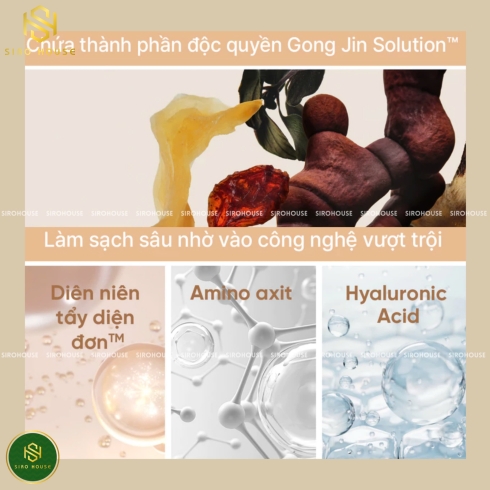 Sữa rửa mặt The History Of WHOO Gongjinhyang Foam Cleanser 180ml 