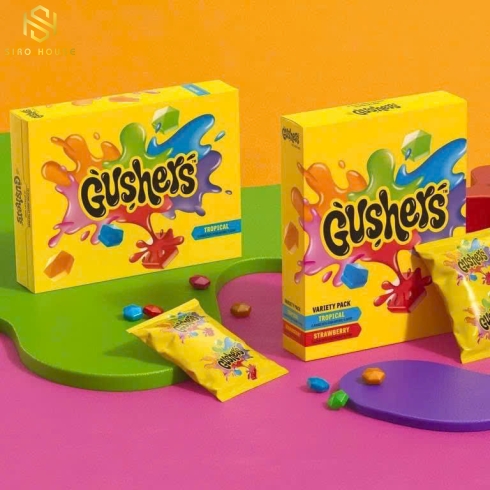 Kẹo dẻo nhân nước ép trái cây GUSHERS Variety Pack 952g - thùng 42 gói