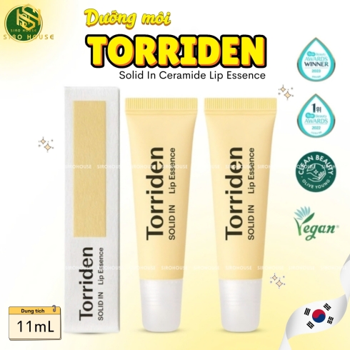 Dưỡng môi TORRIDEN Solid In Ceramide Lip Essence 11mL 