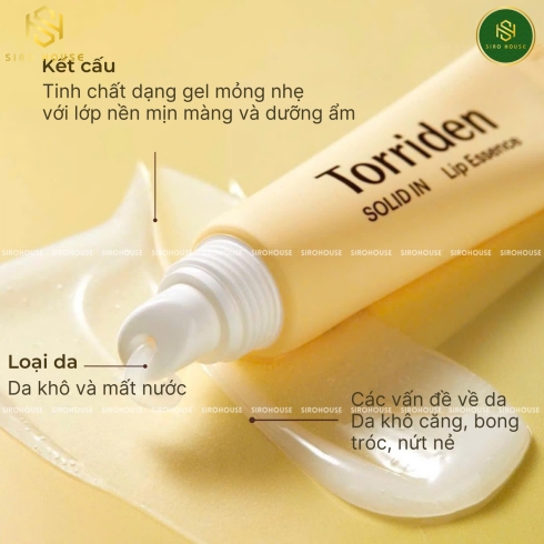 Dưỡng môi TORRIDEN Solid In Ceramide Lip Essence 11mL 