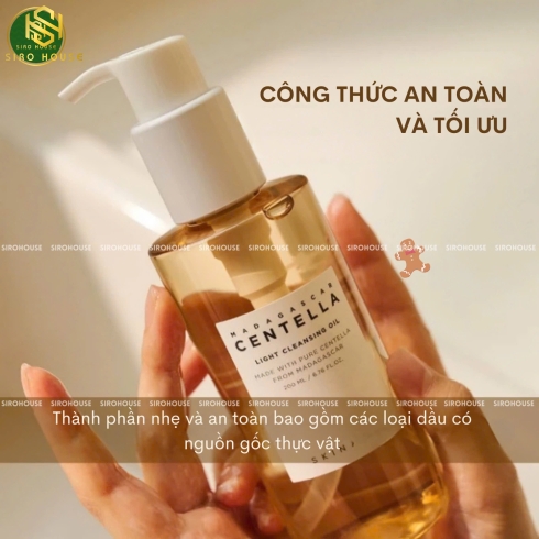Dầu tẩy trang SKIN1004 Madagascar Centella Light Cleansing Oil 200mL