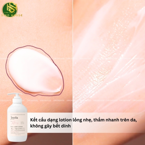 Sữa dưỡng thể JMELLA No.01 Blooming Peony Body Lotion 500mL