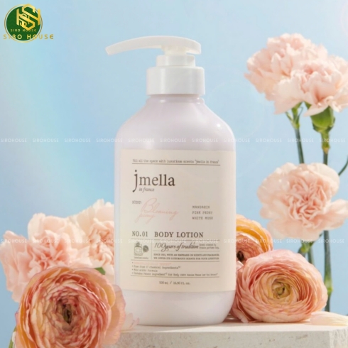 Sữa dưỡng thể JMELLA No.01 Blooming Peony Body Lotion 500mL