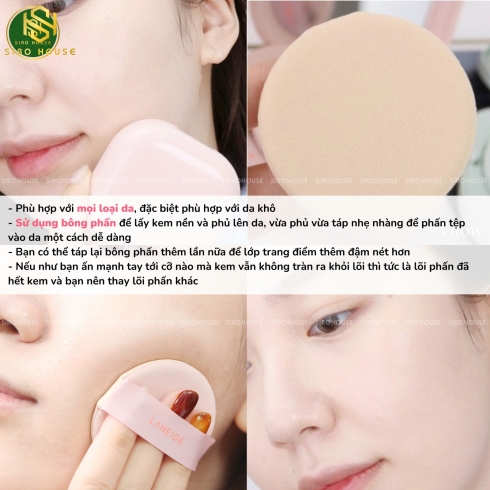 Phấn nước LANEIGE Neo Cushion Glow 30g 